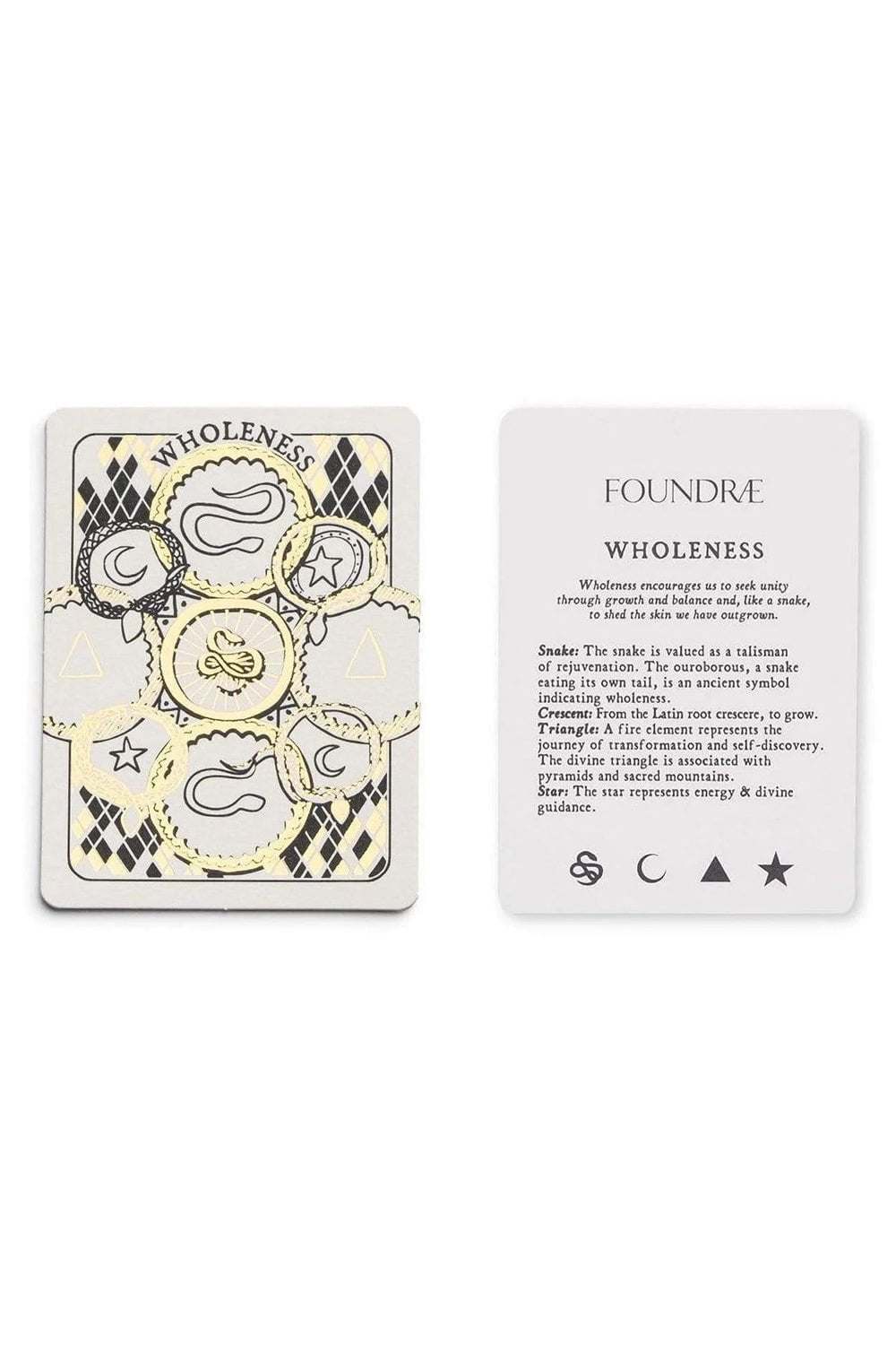 FOUNDRAE-Baby Wholeness Medallion-YELLOW GOLD