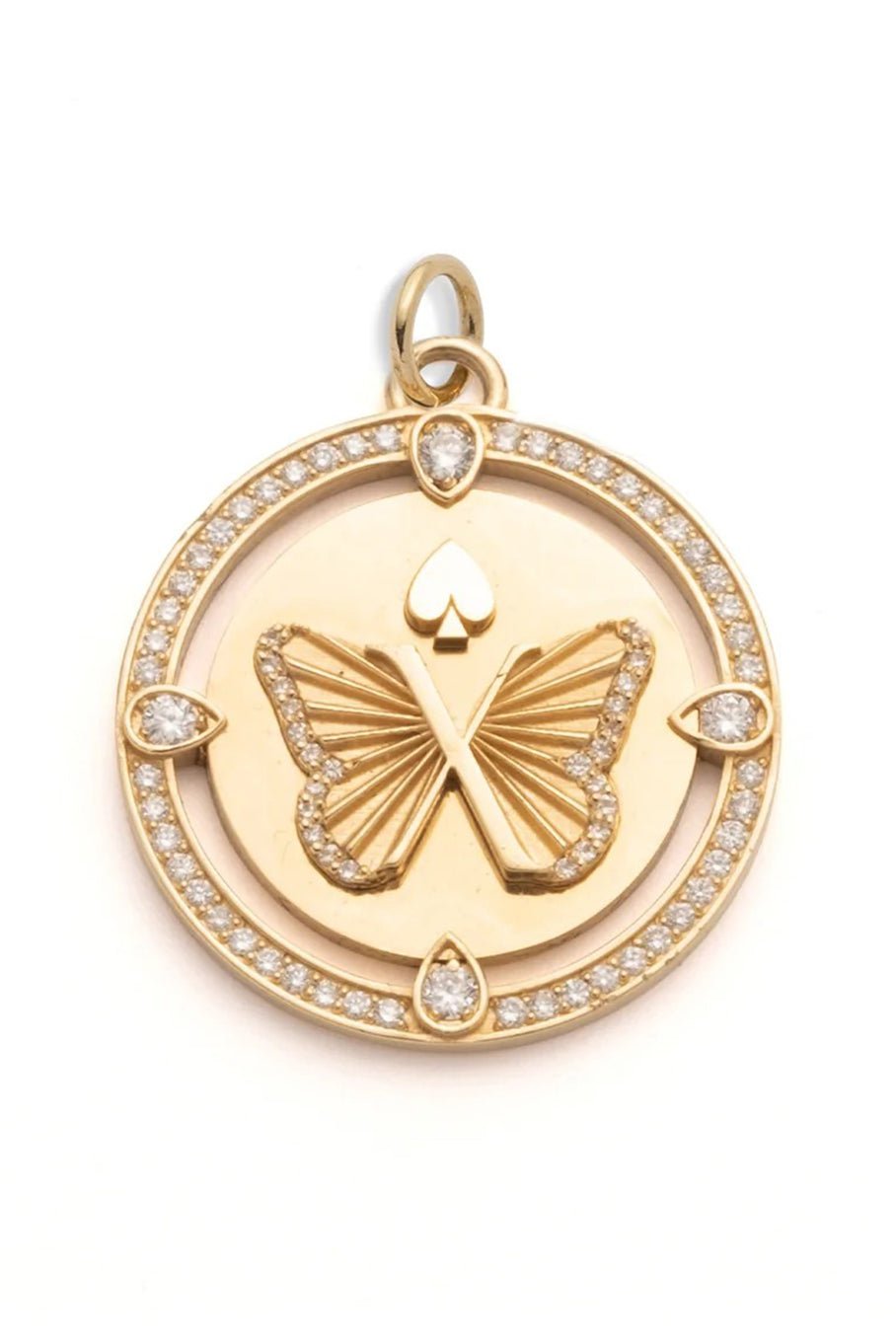 FOUNDRAE-Large Specialty Reverie Pendant-YELLOW GOLD
