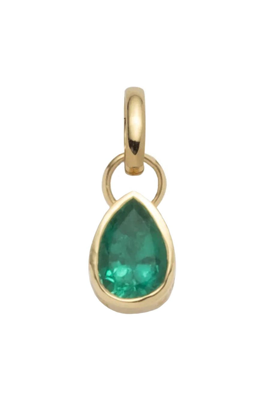 FOUNDRAE-Mini Emerald Forever Always Pendant-YELLOW GOLD
