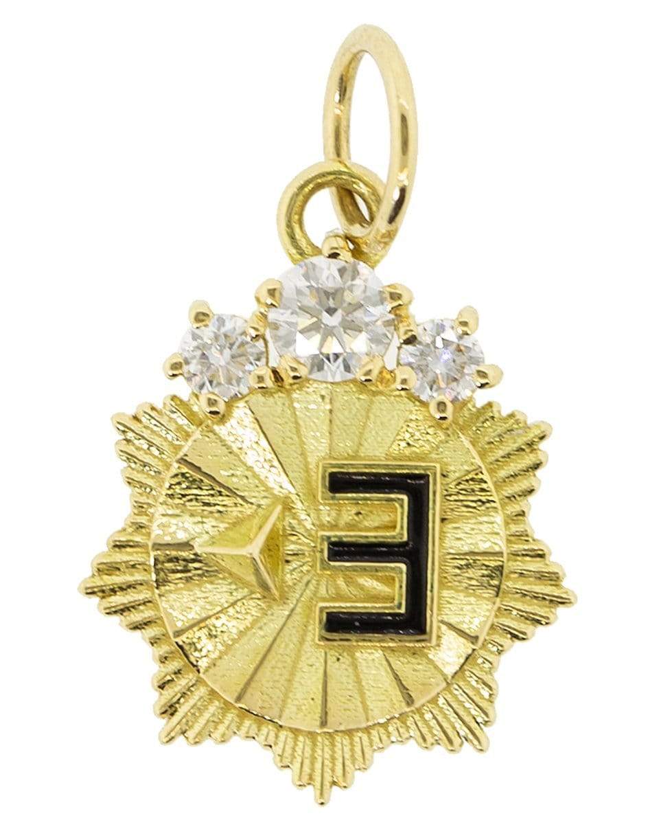FOUNDRAE-New Beginnings Mini Medallion-YELLOW GOLD