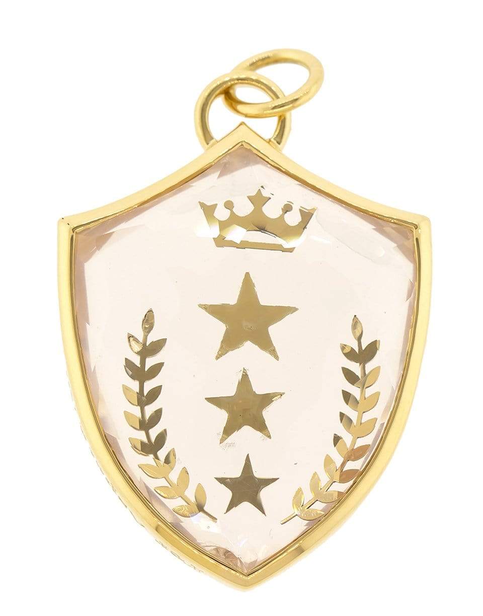 FOUNDRAE-Per Aspera Ad Astra Pendant-YELLOW GOLD