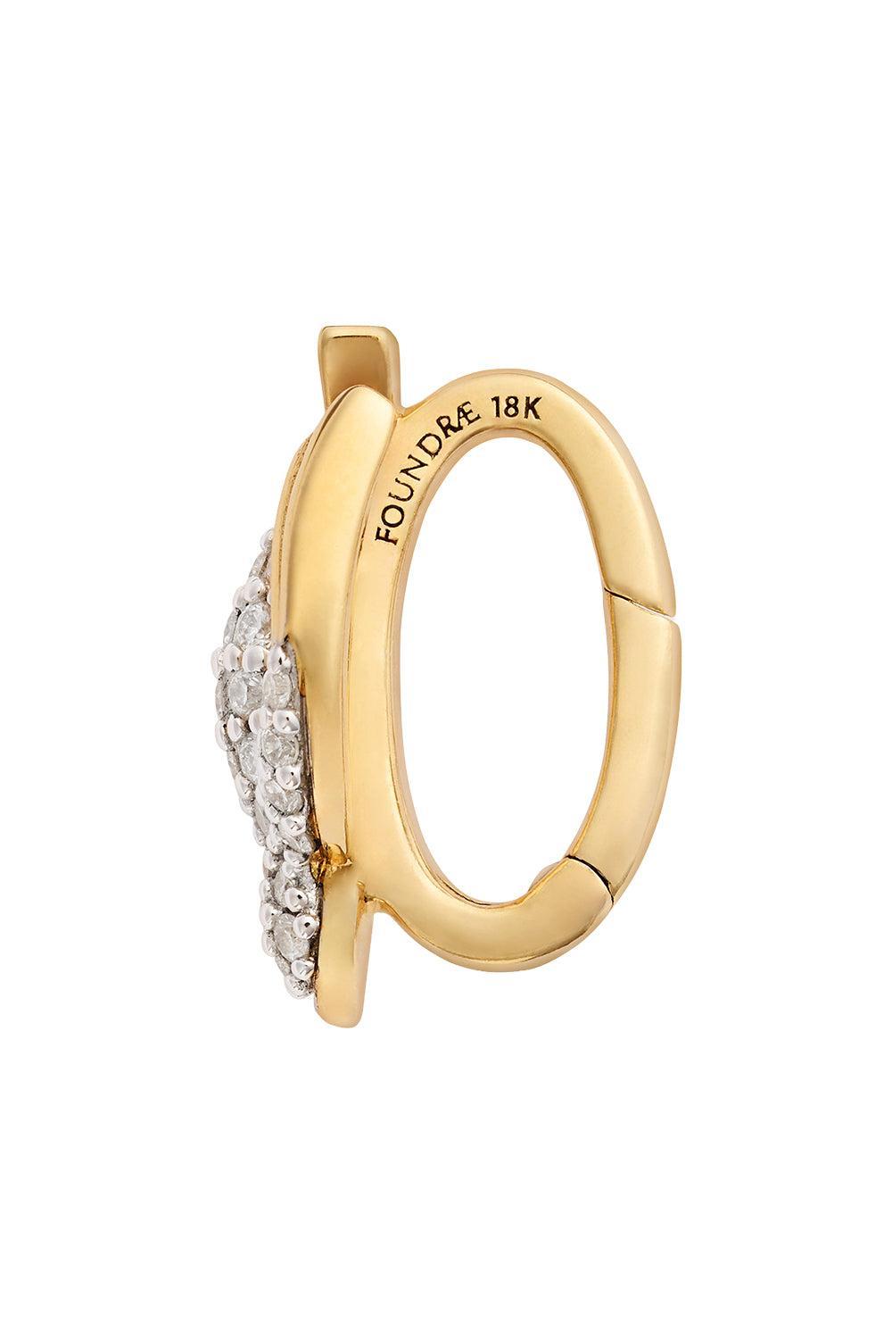 Resilience - Diamond Pavé Medium Sparrow Decorative Annex Link-YELLOW GOLD-JEWELRYFINE JEWELPENDANT-FOUNDRAE