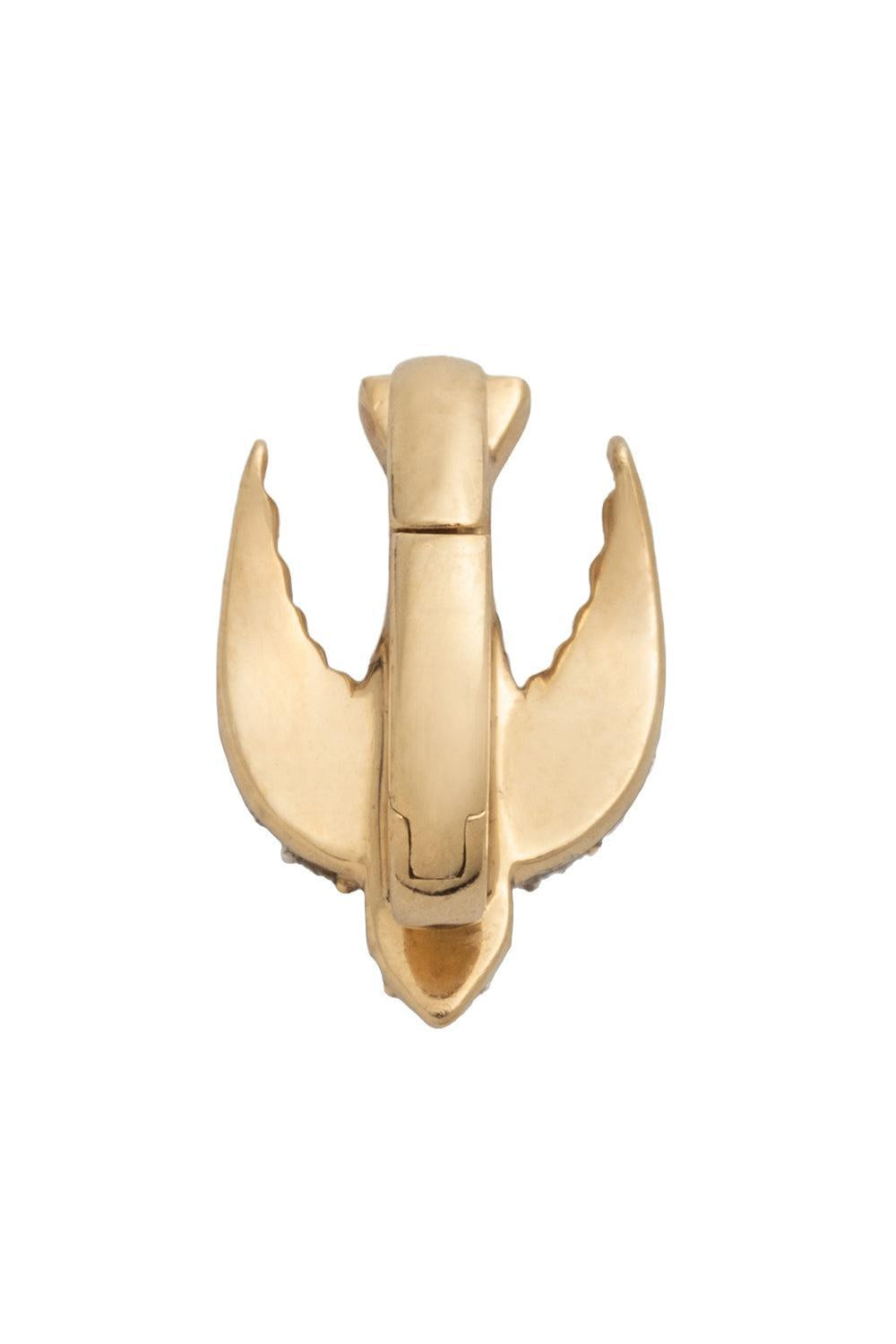 Resilience - Diamond Pavé Medium Sparrow Decorative Annex Link-YELLOW GOLD-JEWELRYFINE JEWELPENDANT-FOUNDRAE