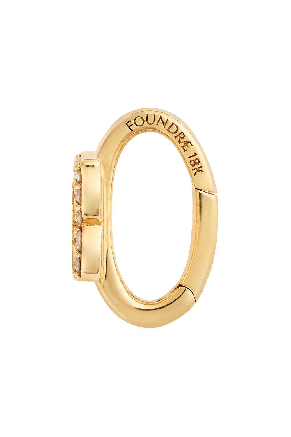 Reverie - Diamond Pavé Medium Butterfly Decorative Annex Link-YELLOW GOLD-JEWELRYFINE JEWELPENDANT-FOUNDRAE