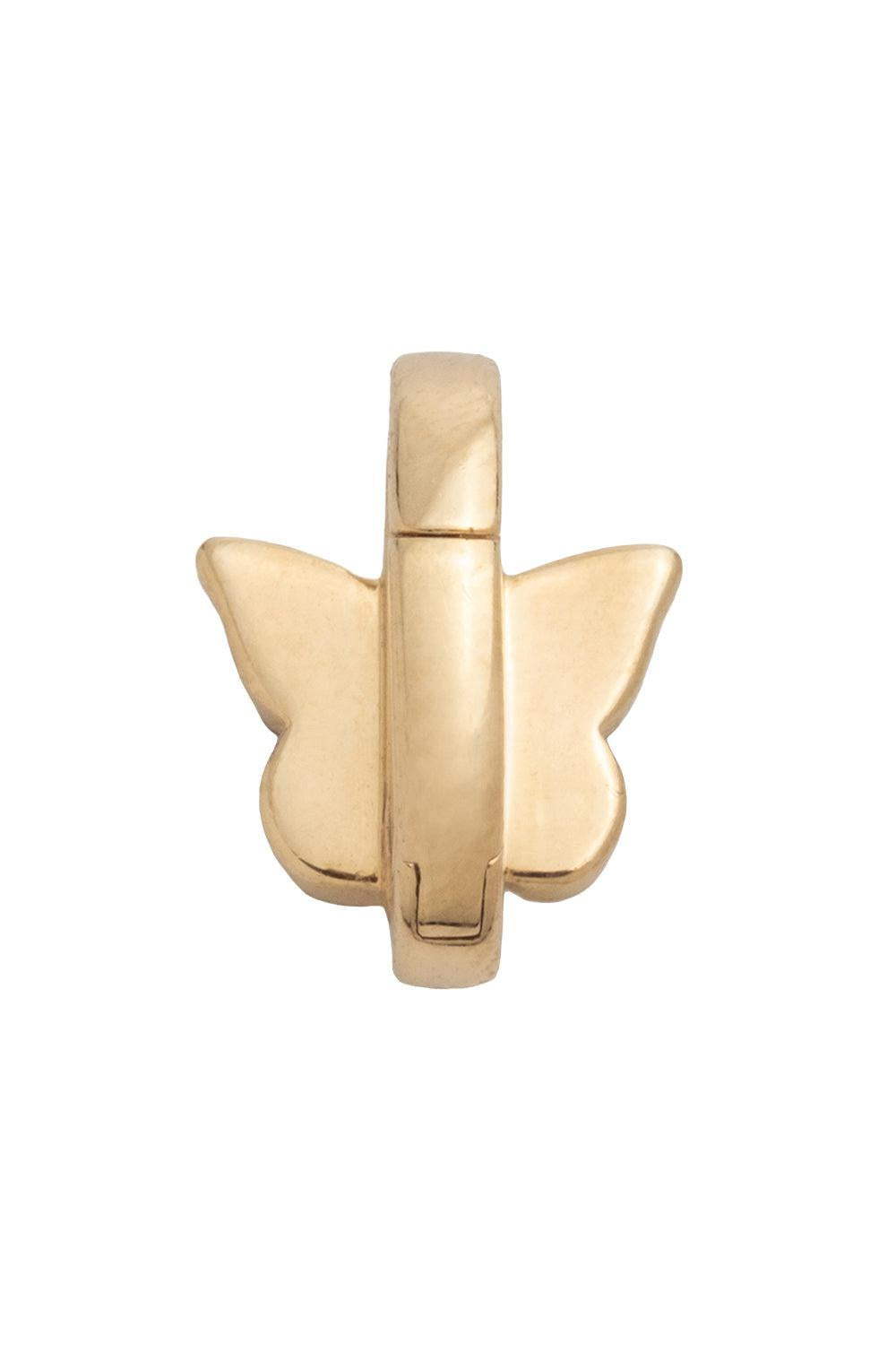 Reverie - Diamond Pavé Medium Butterfly Decorative Annex Link-YELLOW GOLD-JEWELRYFINE JEWELPENDANT-FOUNDRAE