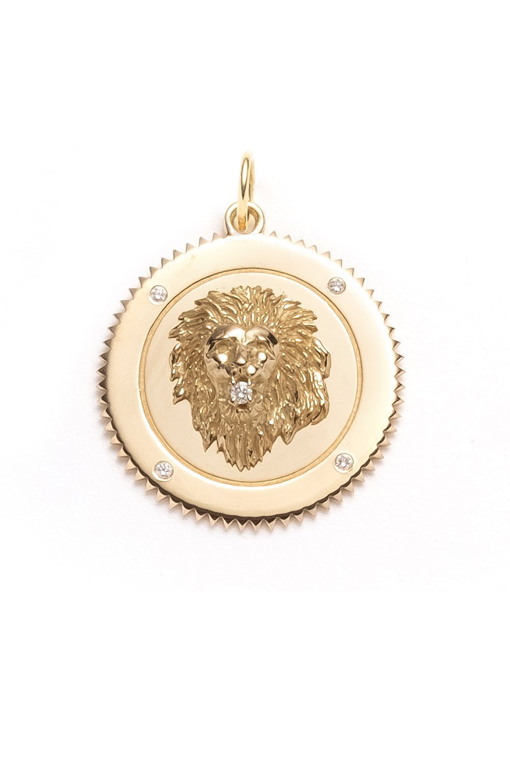 FOUNDRAE-Strength - Large Medallion-YELLOW GOLD