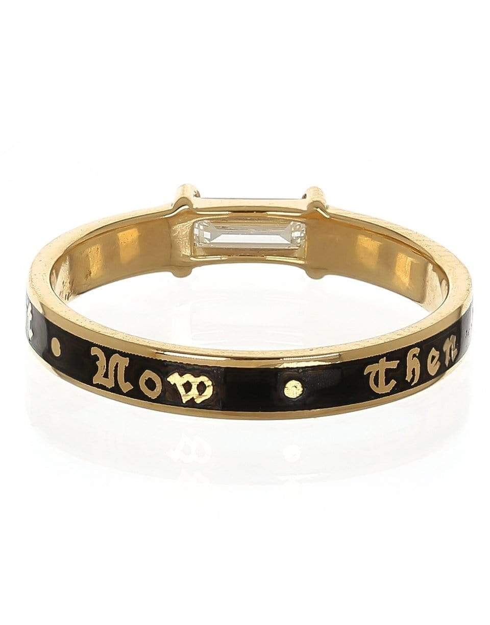 FOUNDRAE-If Not Now Then When Baguette Band-YELLOW GOLD