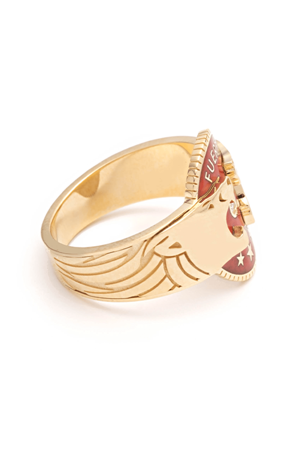 FOUNDRAE-Strength Cigar Band-YELLOW GOLD