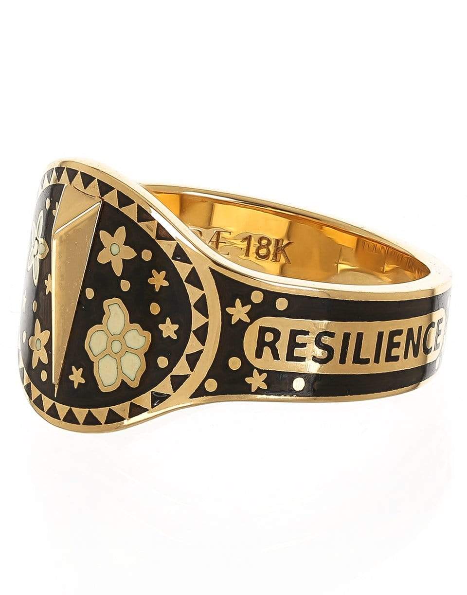 FOUNDRAE-Resilience Cigar Band-YELLOW GOLD