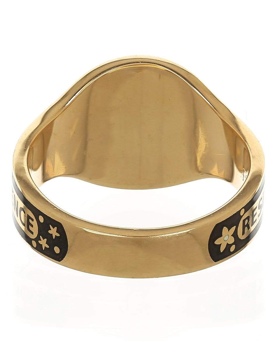 FOUNDRAE-Resilience Cigar Band-YELLOW GOLD