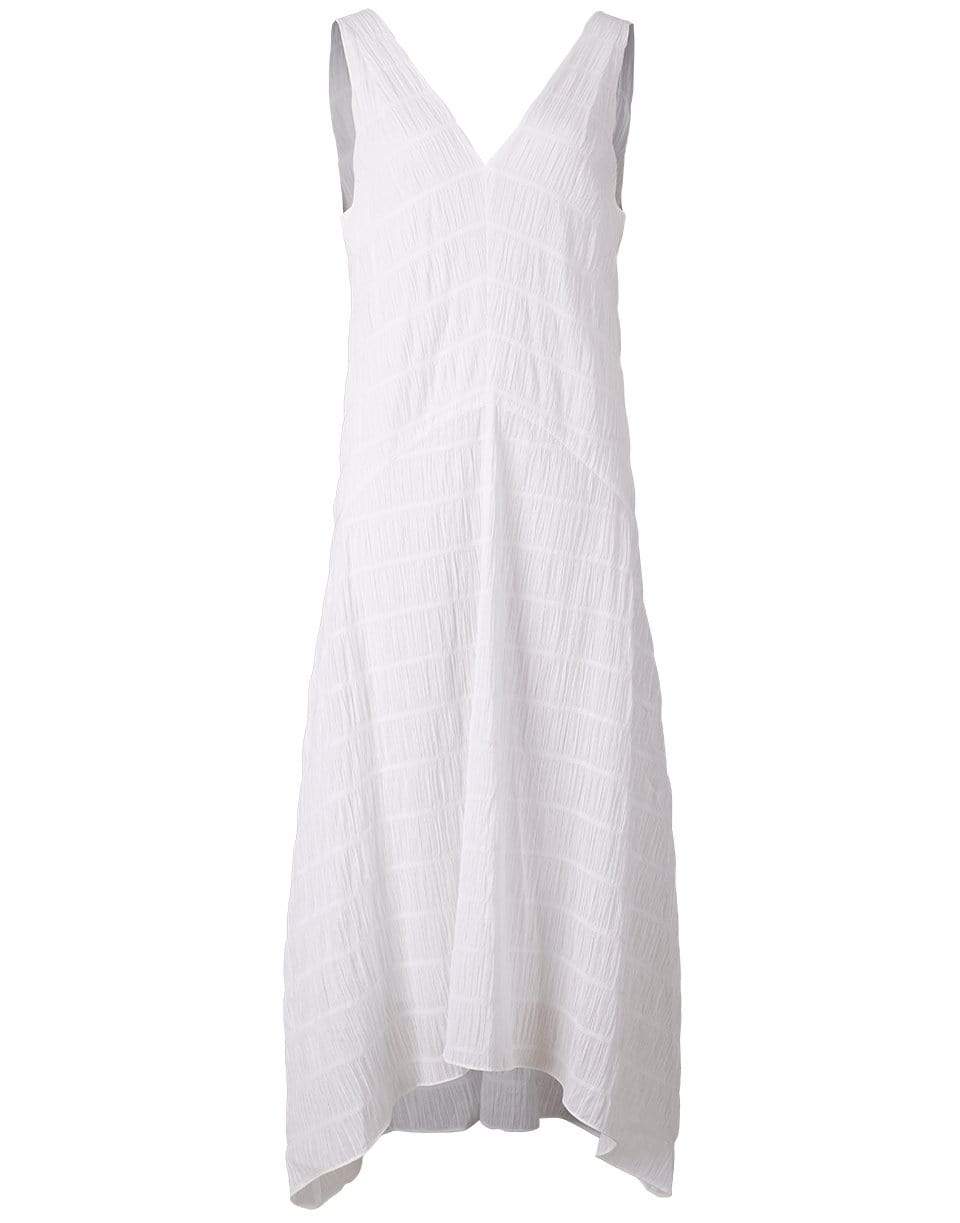 FRAME DENIM-White Savannah Dress-