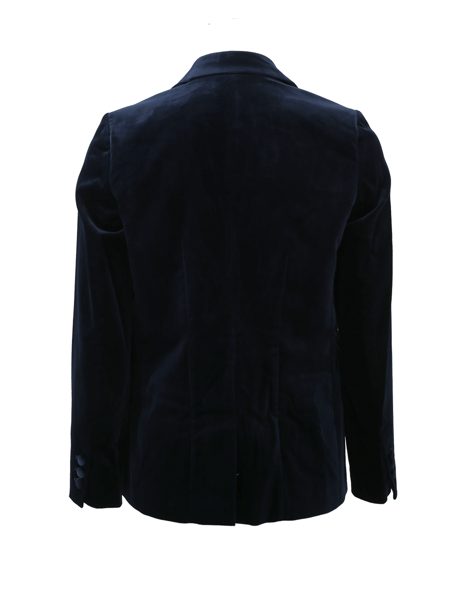 FRAME DENIM-Le Velvet Mod Blazer-