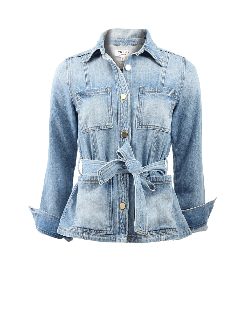 FRAME DENIM-Le Patch Pocket Jacket-