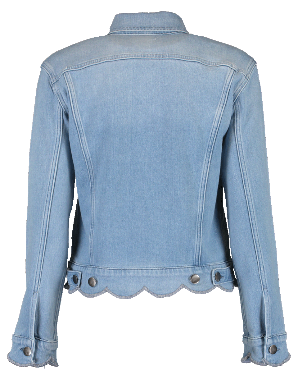 FRAME DENIM-Scallop Edge Jacket-