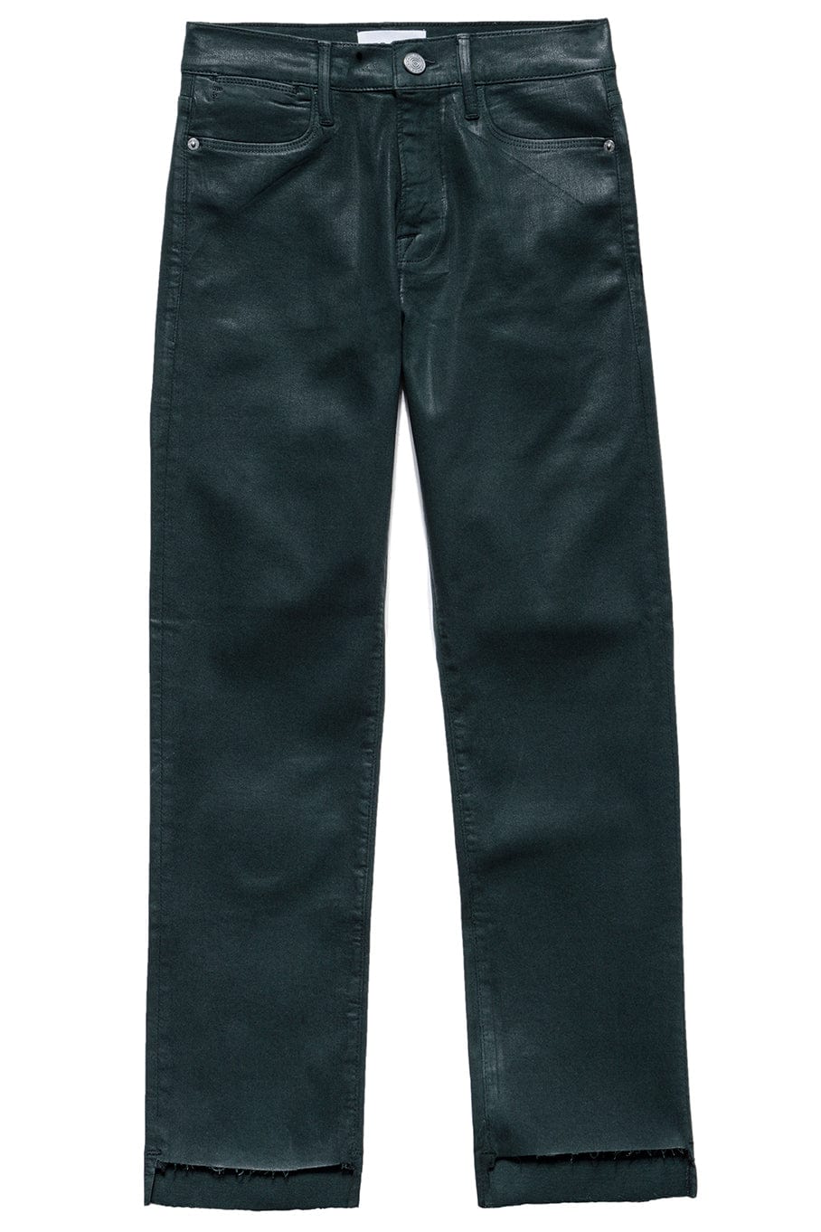 FRAME DENIM-Le High Straight Raw Stagger Jean-