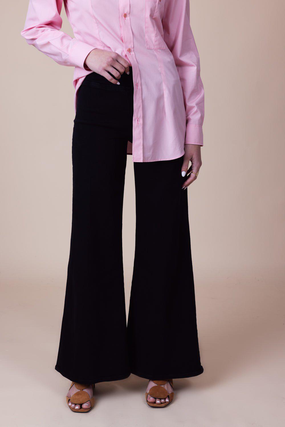 FRAME DENIM-The Jetset Wide Leg-