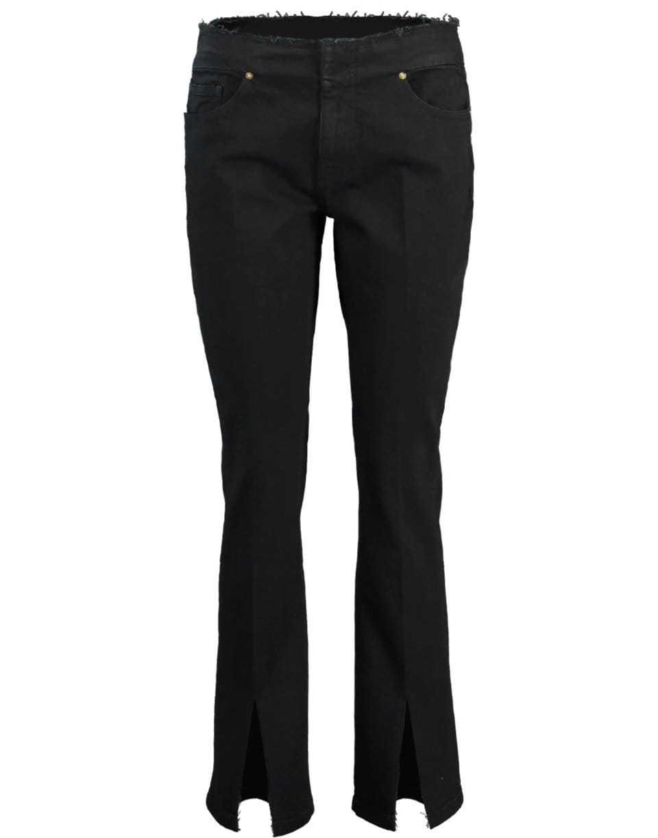 FRAME DENIM-Film Noir Cut Off Waist Mini Boot Slit-