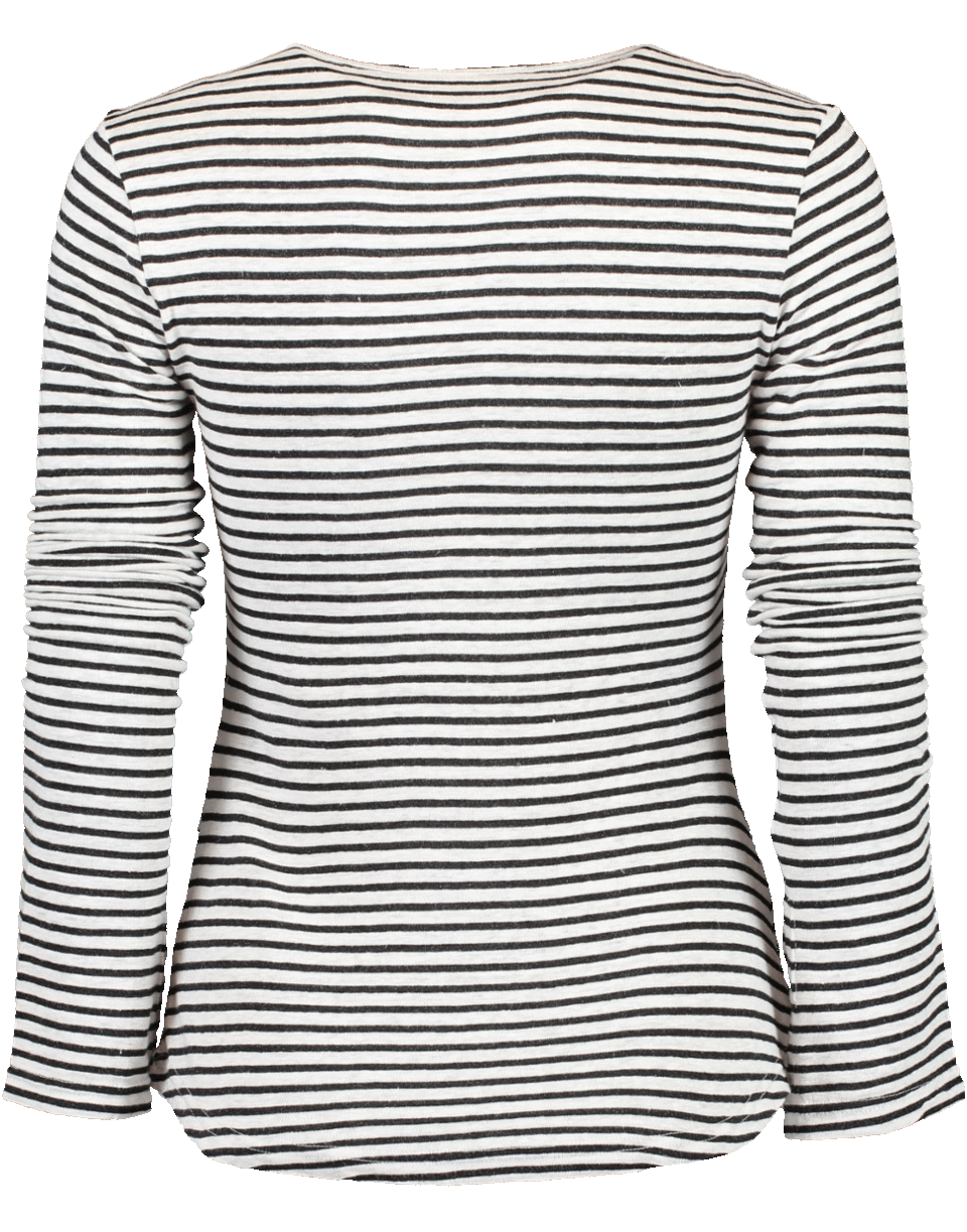 FRAME DENIM-Shirred Bell Tee-