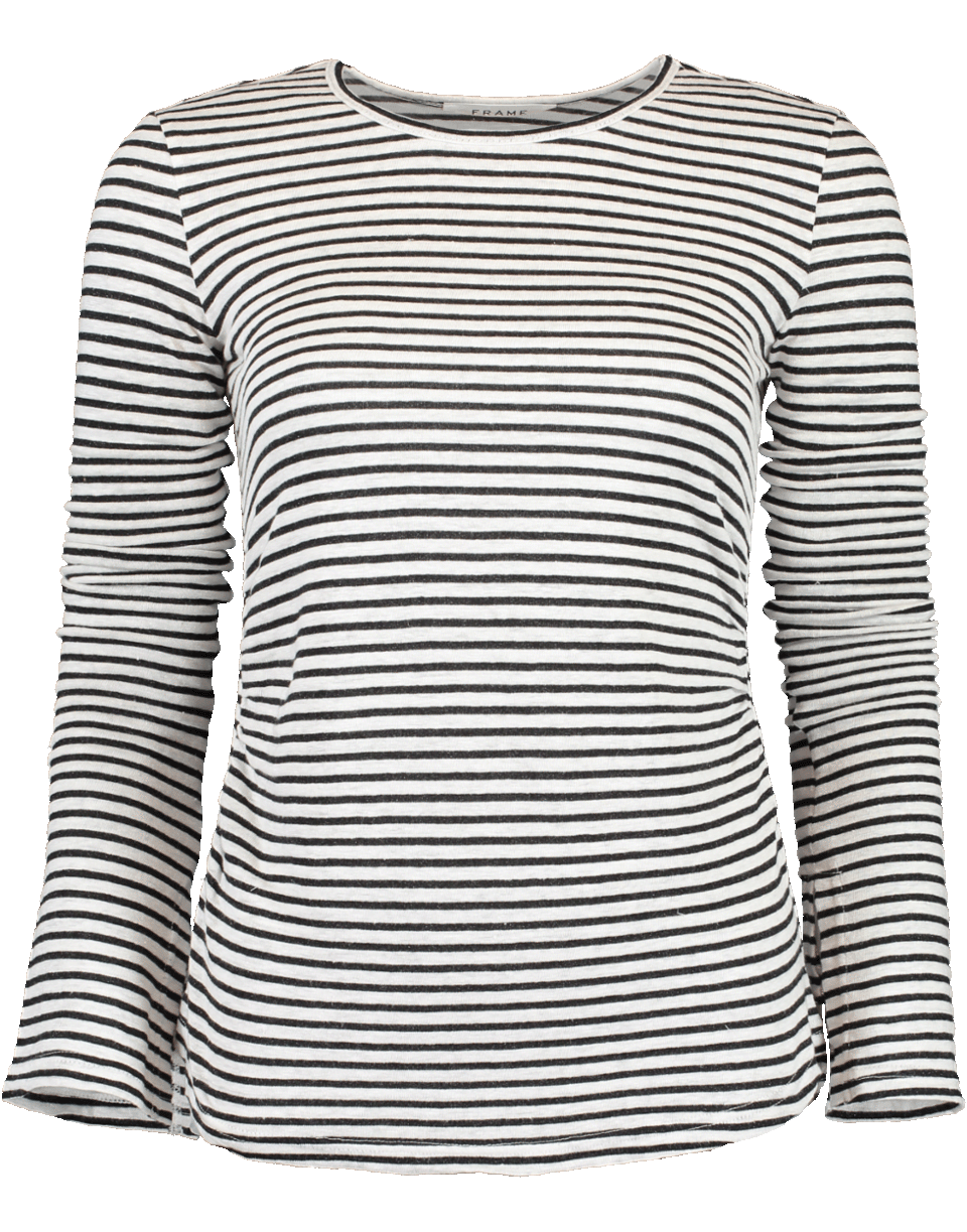 FRAME DENIM-Shirred Bell Tee-