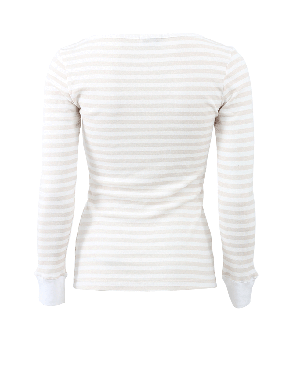 FRAME DENIM-Striped Long Sleeve Tee-
