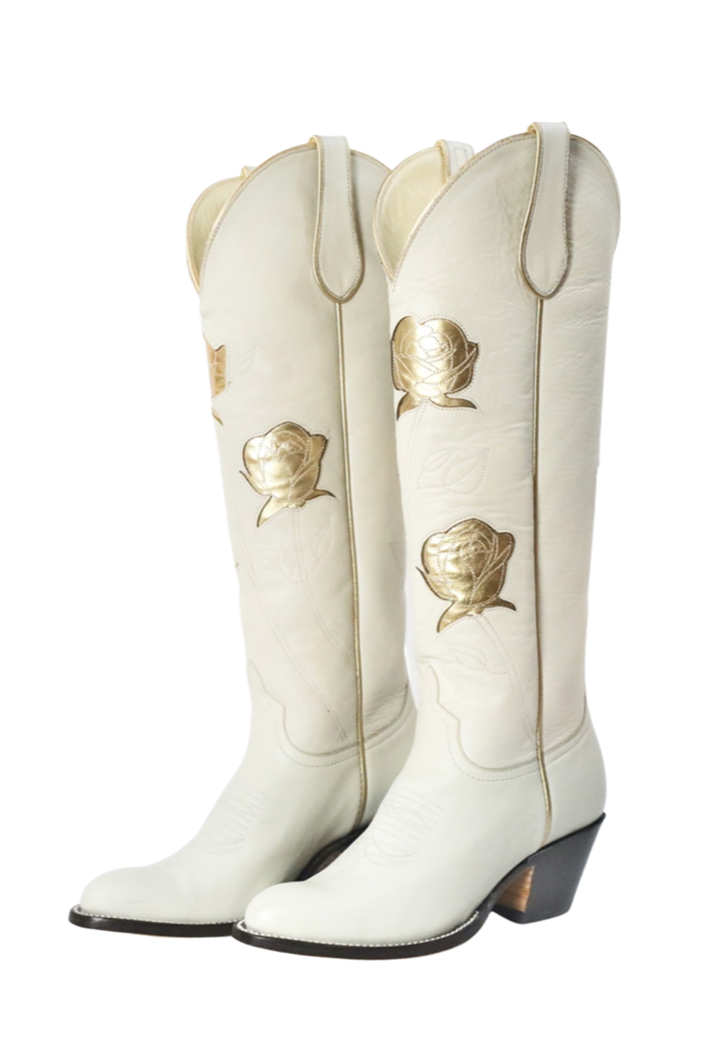 San Antonio Cowboy Boot-GOLD-6.5-SHOEBOOT-FRAULEIN BOOTS