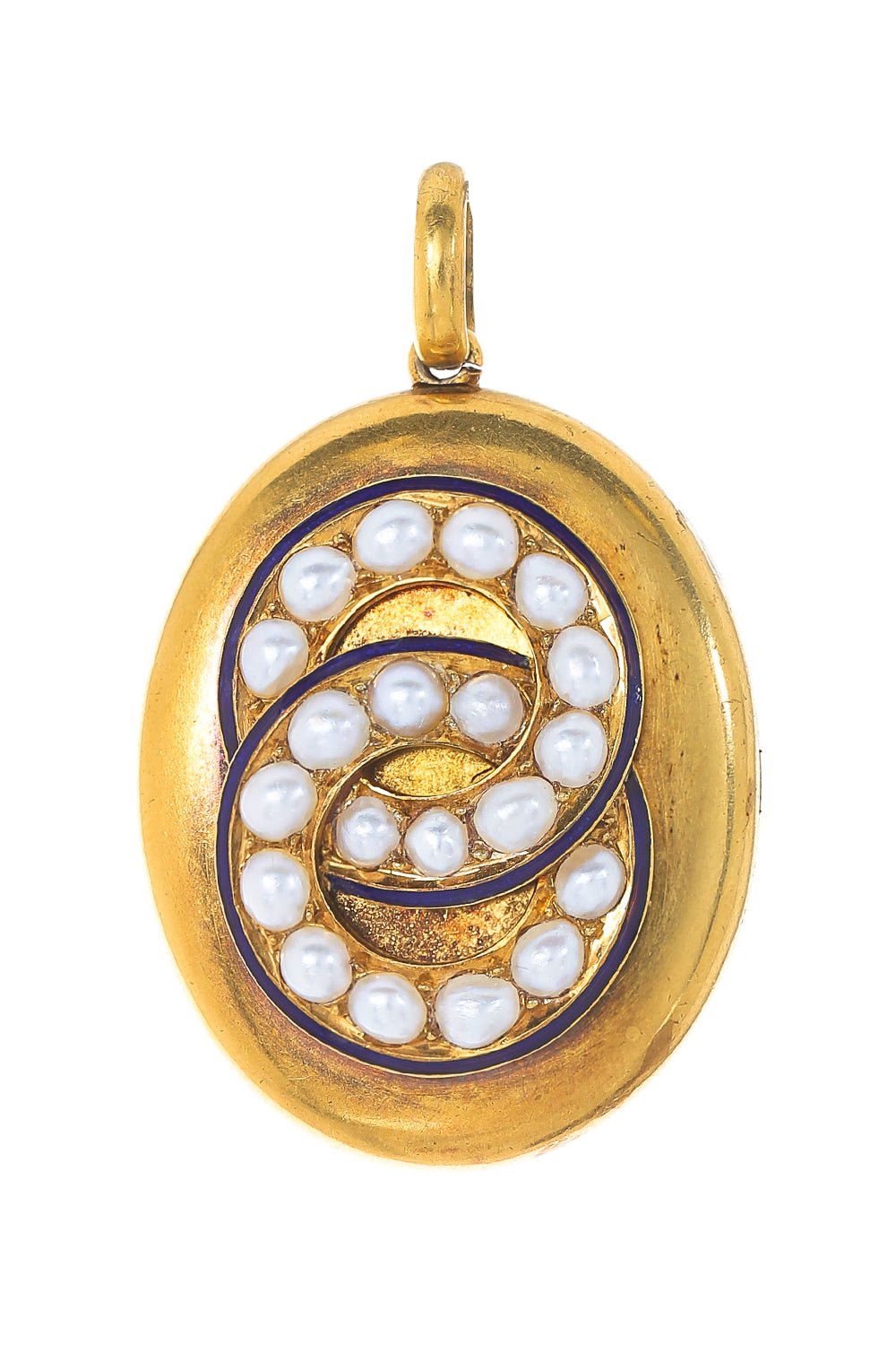 Split Intersected Circle Locket | FRED LEIGHTON – Marissa Collections