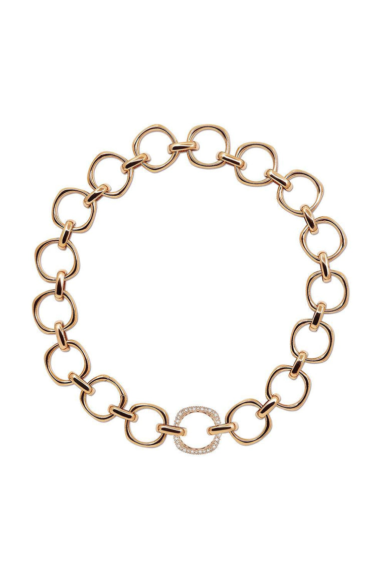Diamond Chain Link Necklace
