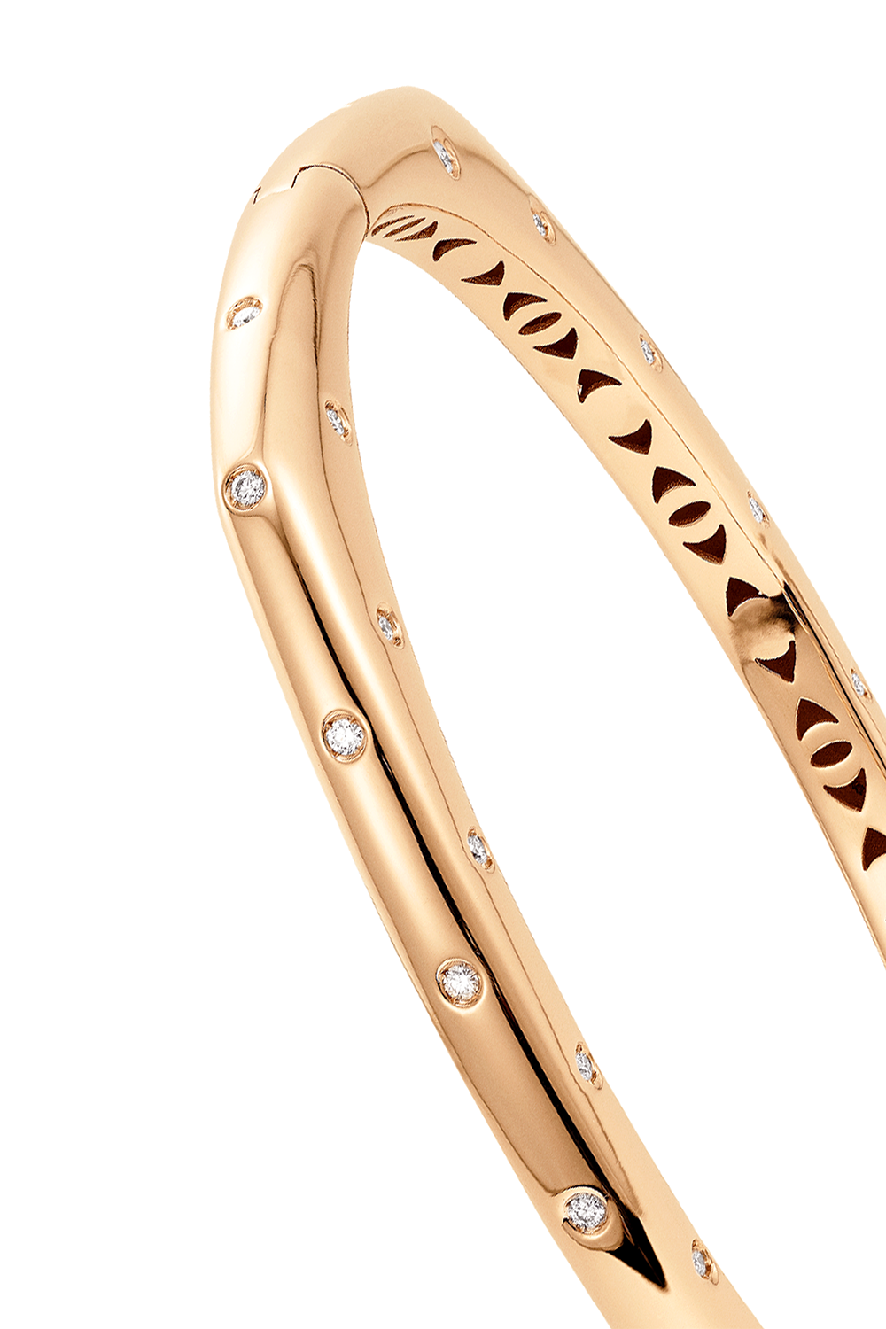 FULLORD-Scattered Diamond Ghost Bangle Bracelet-