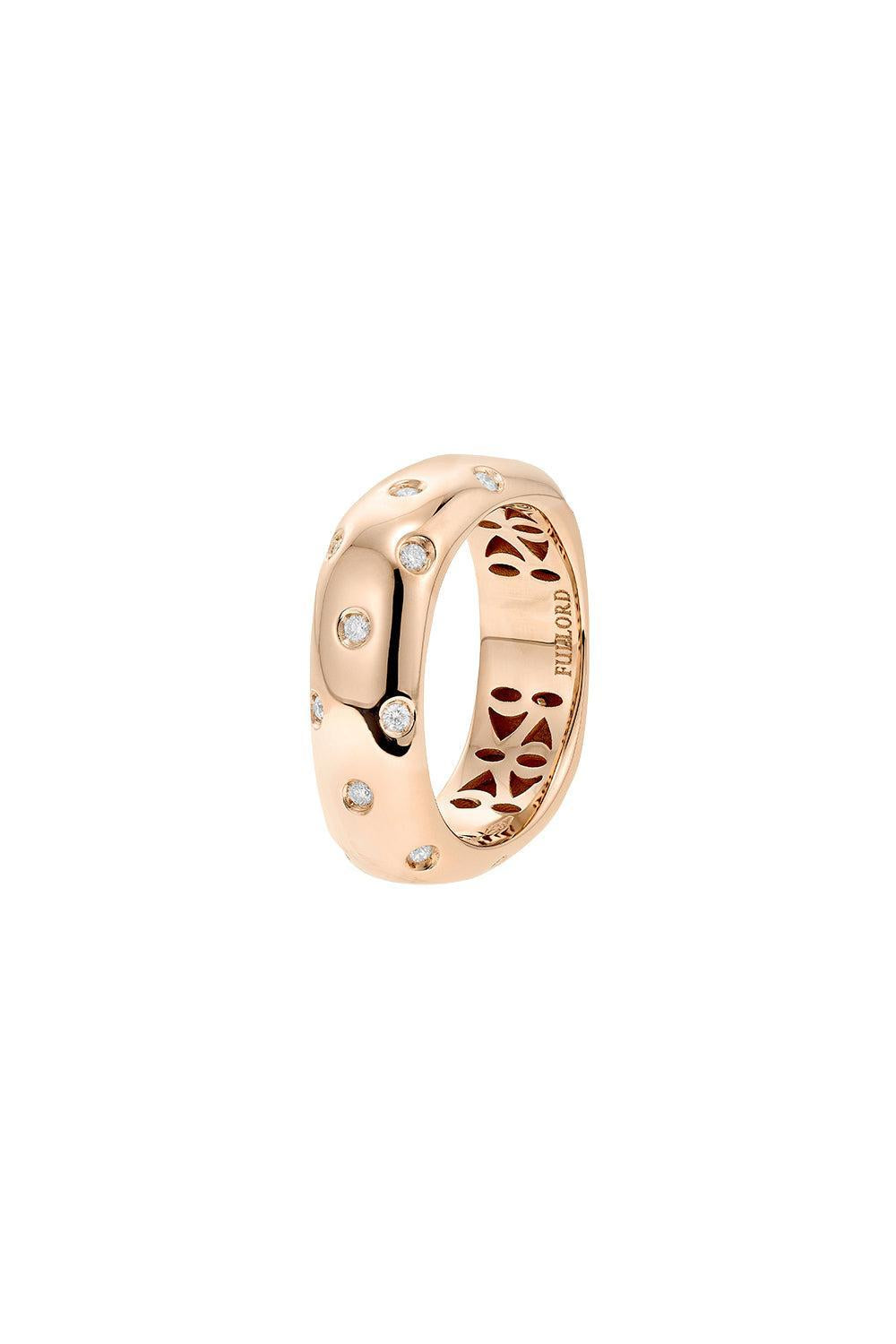 Scattered Diamond Ghost Ring-ROSE GOLD-6-JEWELRYFINE JEWELRING-FULLORD