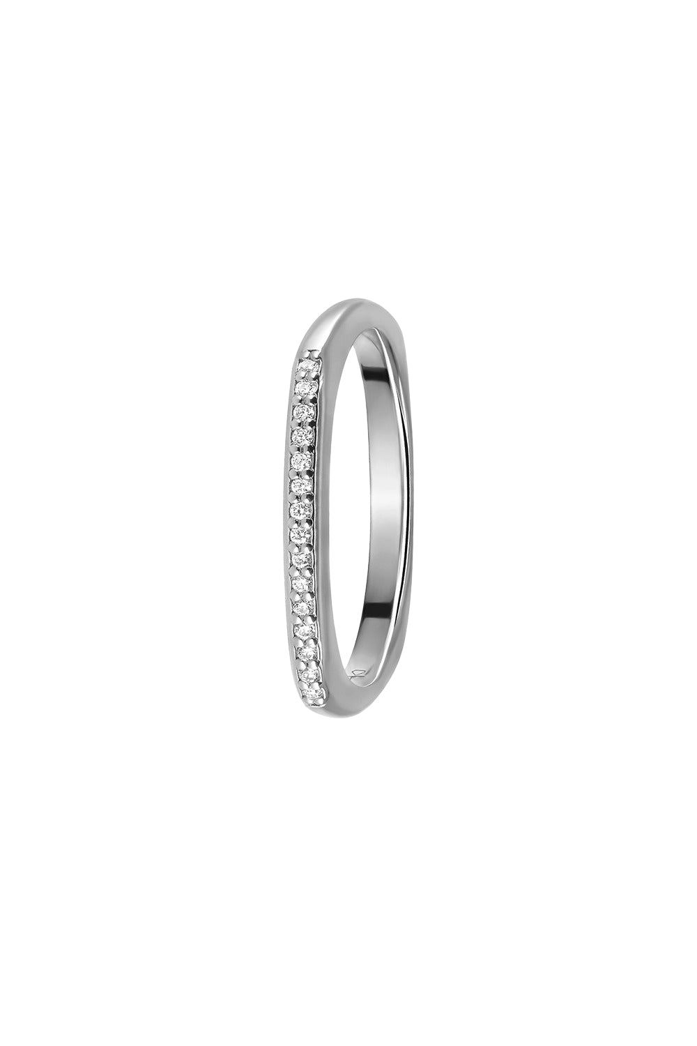 Partial Diamond Eternity Phalanx Ring-WHITE GOLD-3.25-JEWELRYFINE JEWELRING-FULLORD