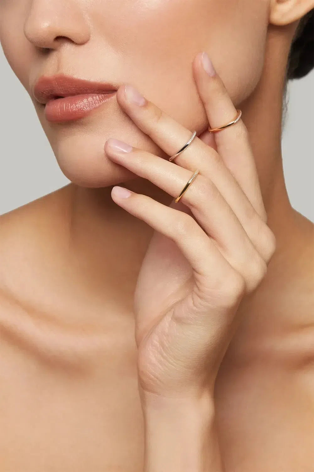 FULLORD-Partial Diamond Eternity Phalanx Ring-