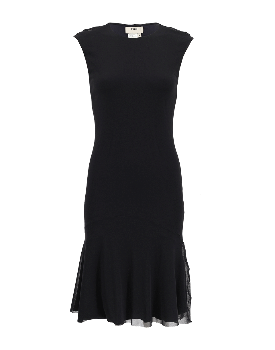 FUZZI-Knee-Length Fish Tail Dress-