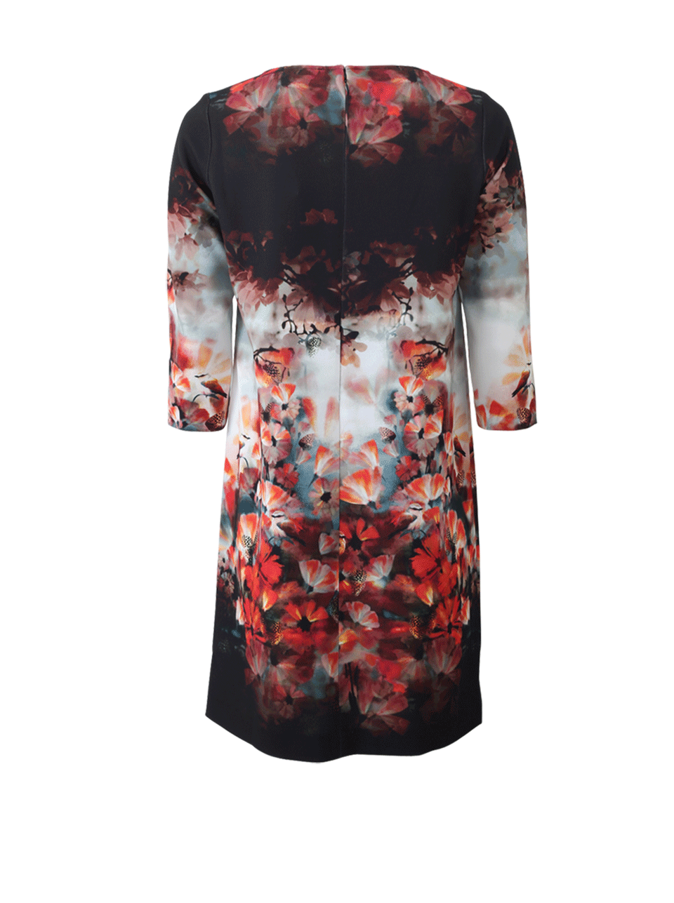 FUZZI-Floral Print Loose Dress-