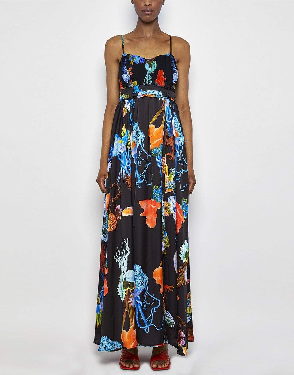 FUZZI-Sleeveless Maxi Dress-