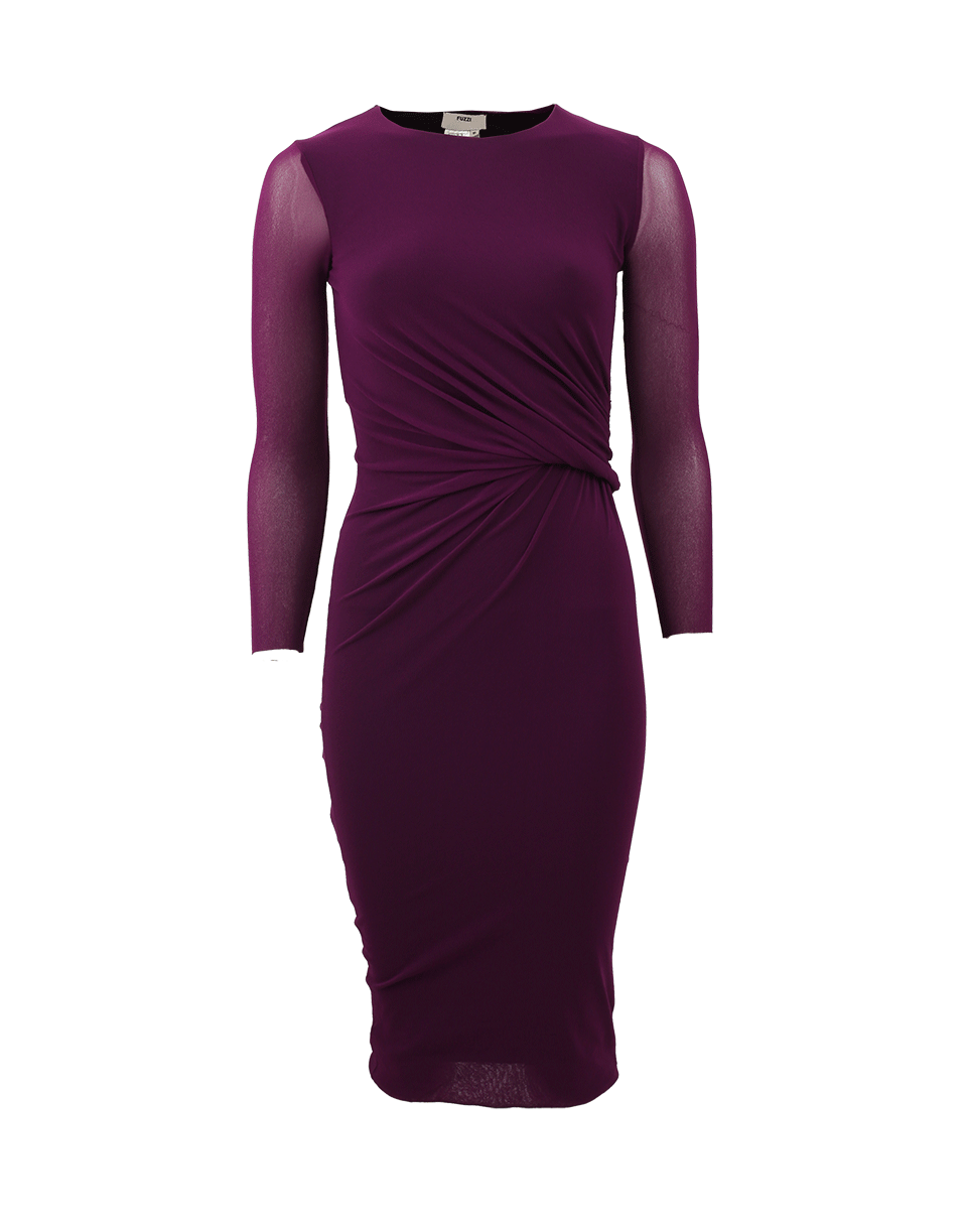 FUZZI-Gathered Dress-