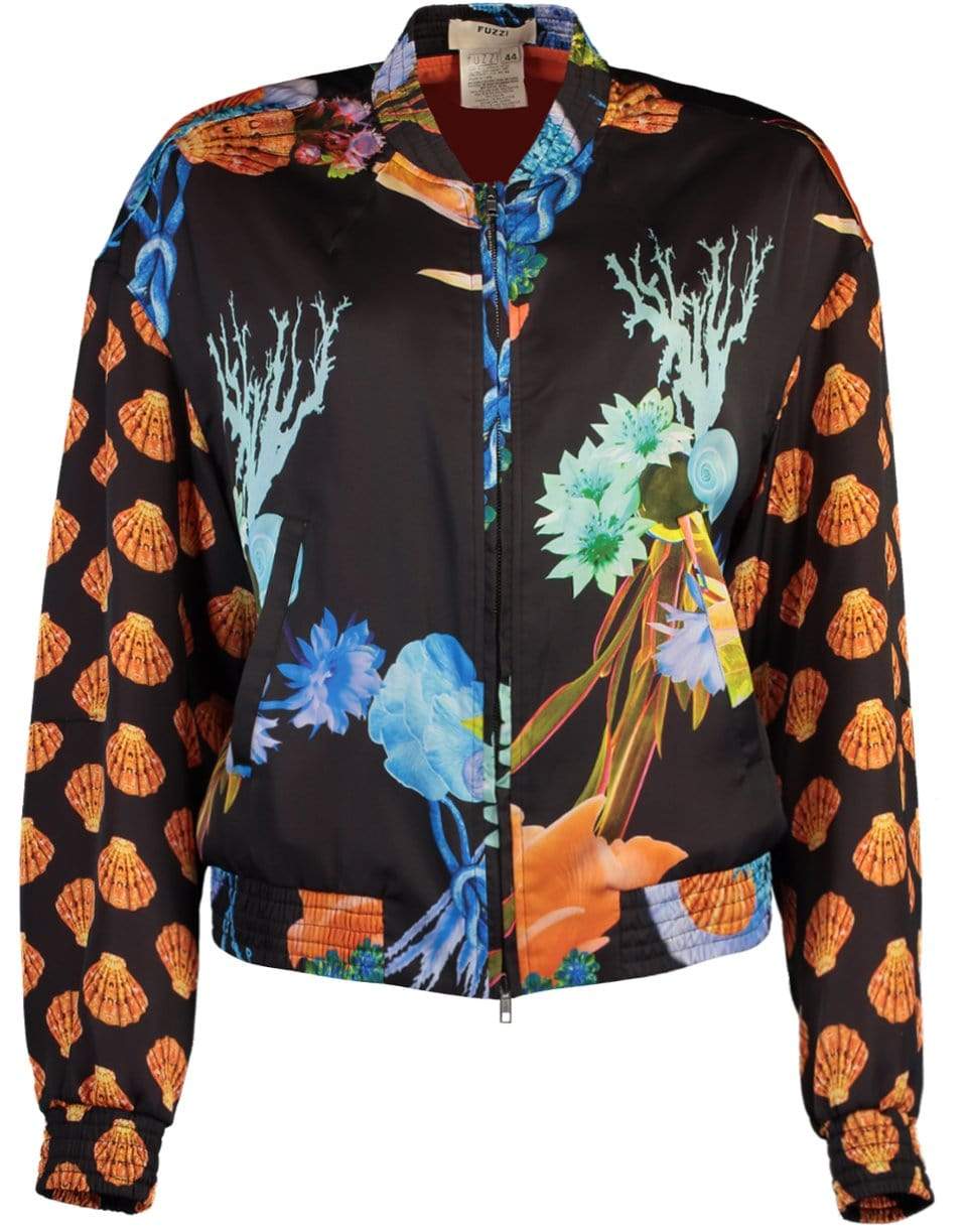 FUZZI-Bomber Jacket - nero-
