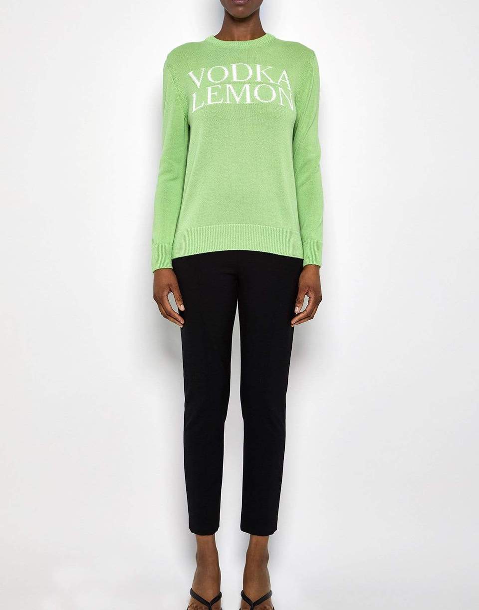 FUZZI-Long Sleeve Sweater - menta-