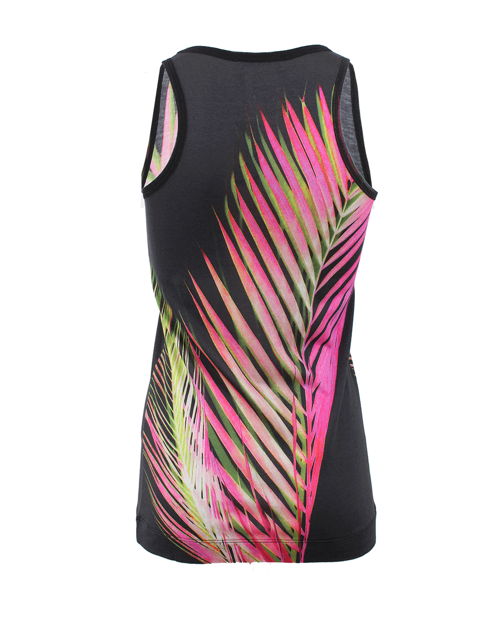 FUZZI-Palm Print Tank-