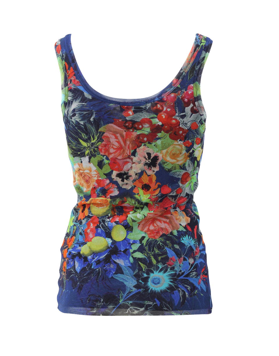 FUZZI-Floral Print Tank-