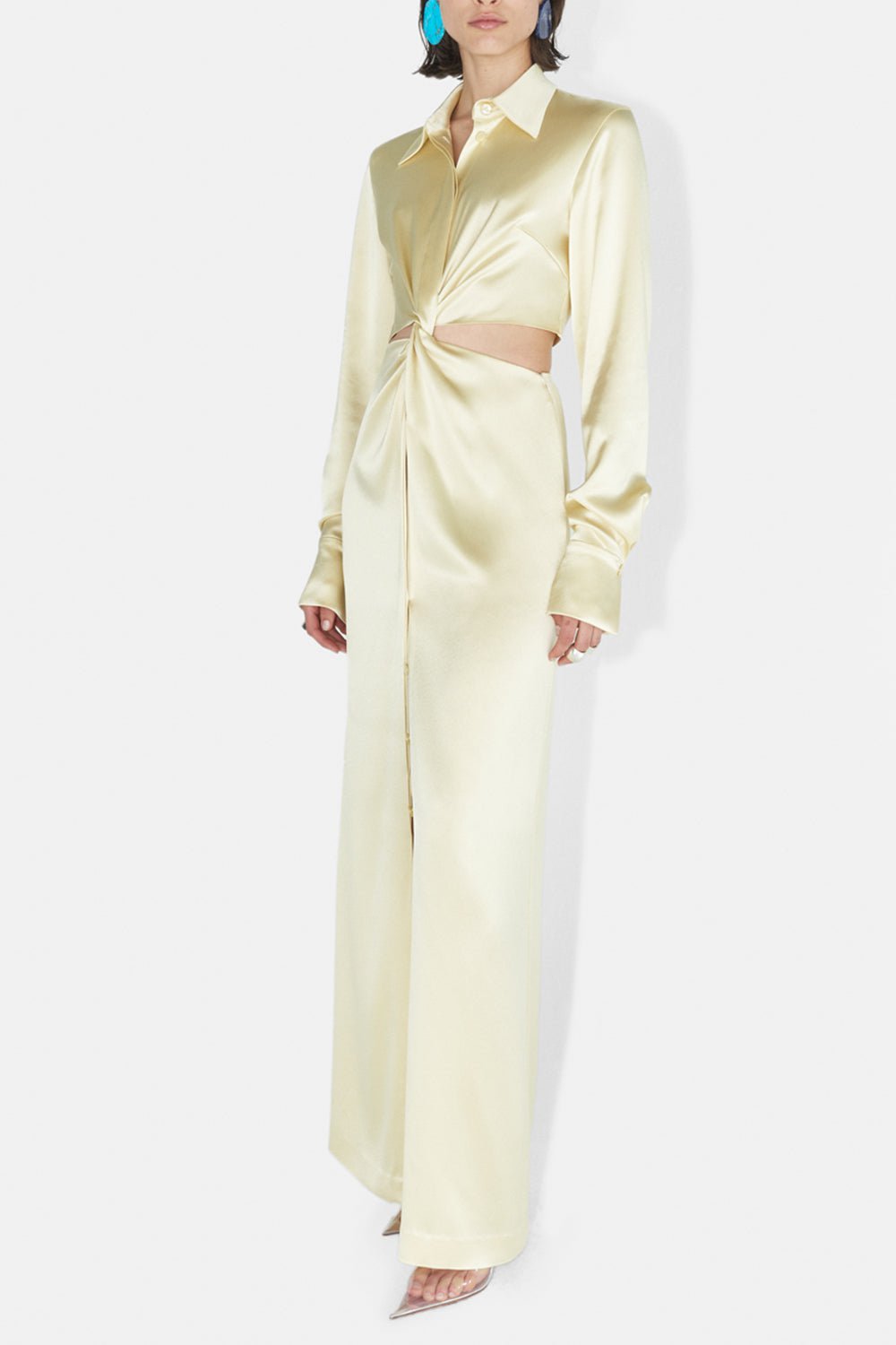 GALVAN LONDON-Liquid Shirt Dress-