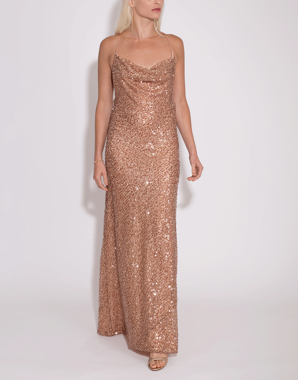 GALVAN LONDON-Sequin Whiteley Dress-