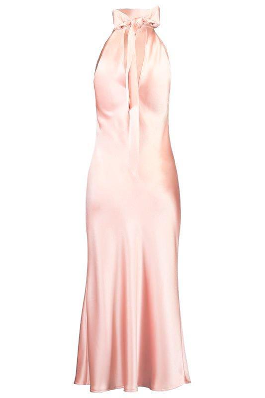 GALVAN LONDON-Cropped Sienna Dress - Nude-