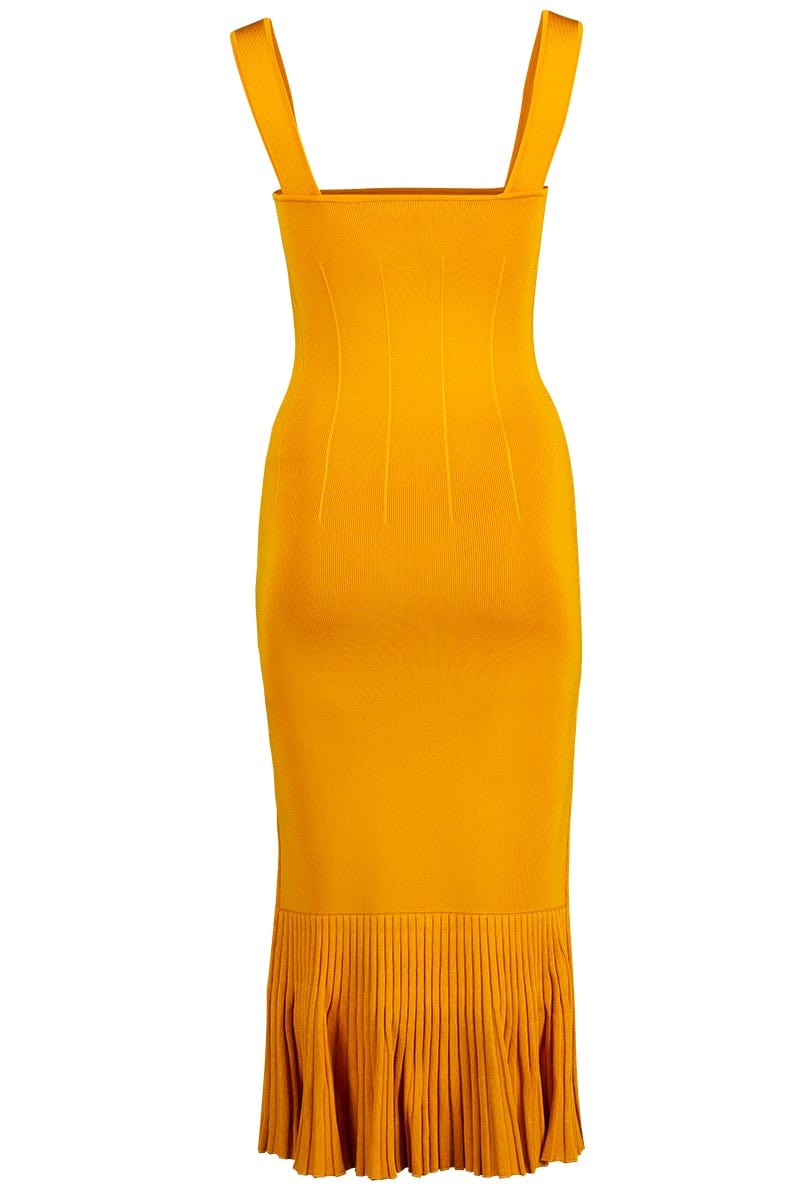 GALVAN LONDON-High Shine Atalanta Dress-