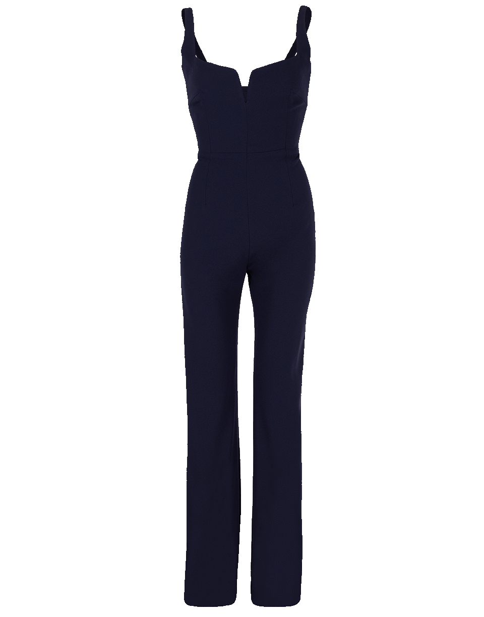 GALVAN LONDON-Corset Jumpsuit-MIDNIGHT