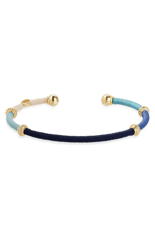 Navy Cream Blue Green Zanzifull Bracelet-NAVY/CRM-JEWELRYBOUTIQUEBRACELET O-GAS BIJOUX