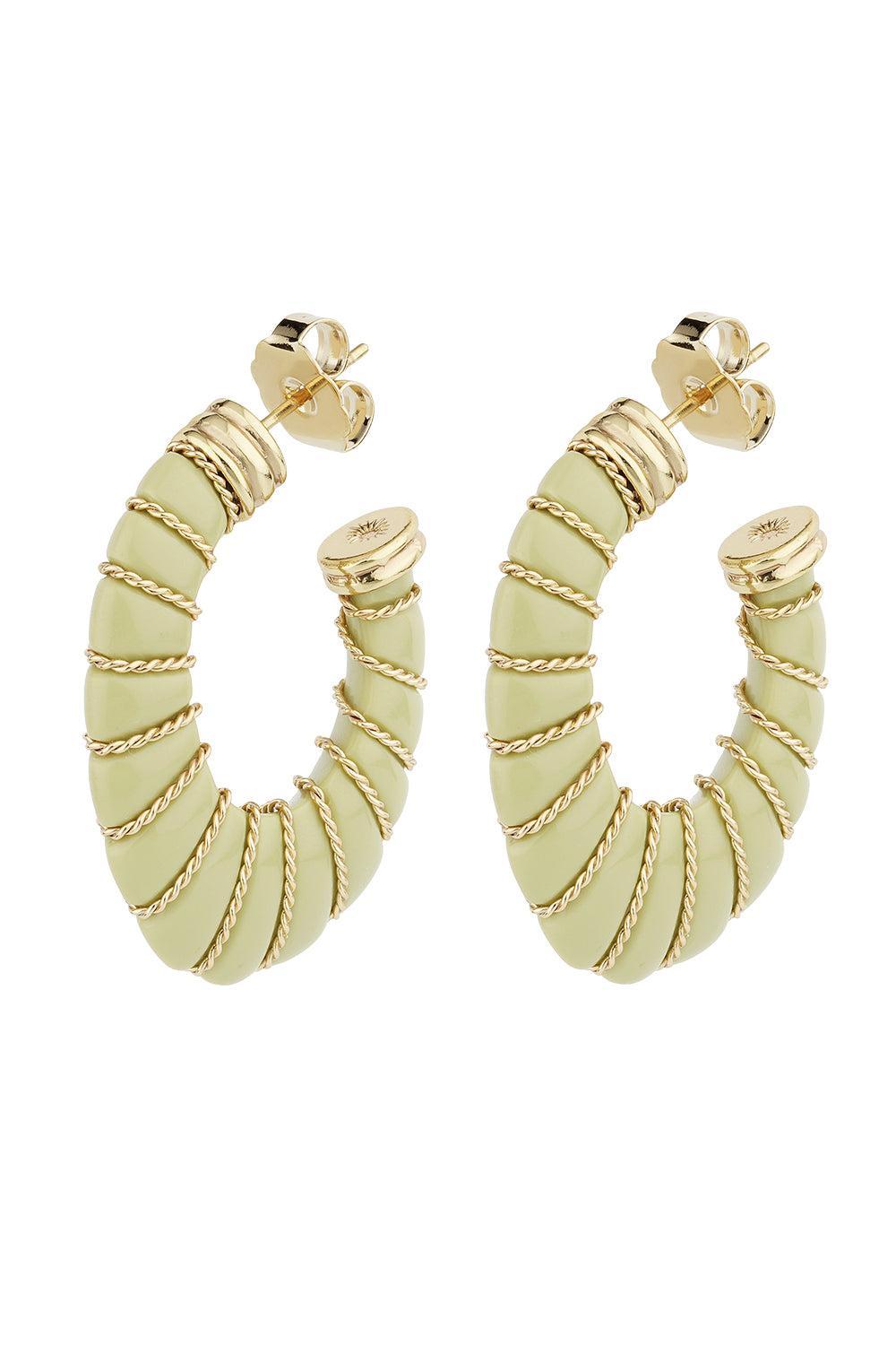 Almond Small Cyclade Earrings-ALMOND-JEWELRYBOUTIQUEEARRING-GAS BIJOUX