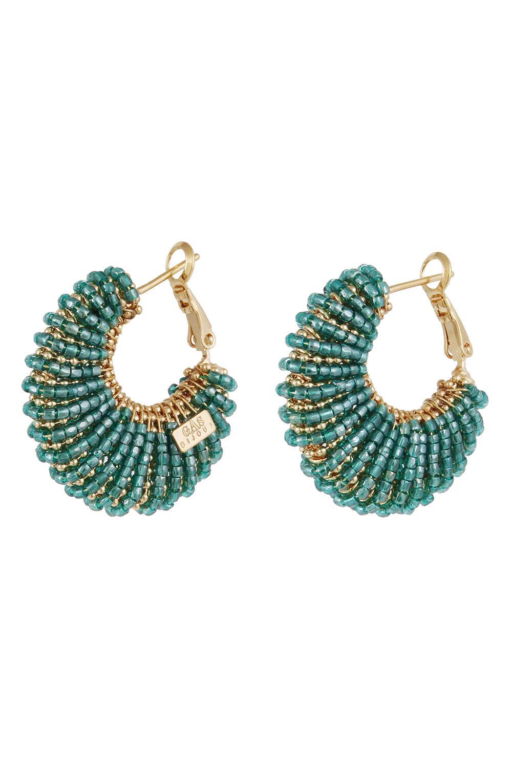 Dark Blue Small Izzia Earrings-BLUE-JEWELRYBOUTIQUEEARRING-GAS BIJOUX