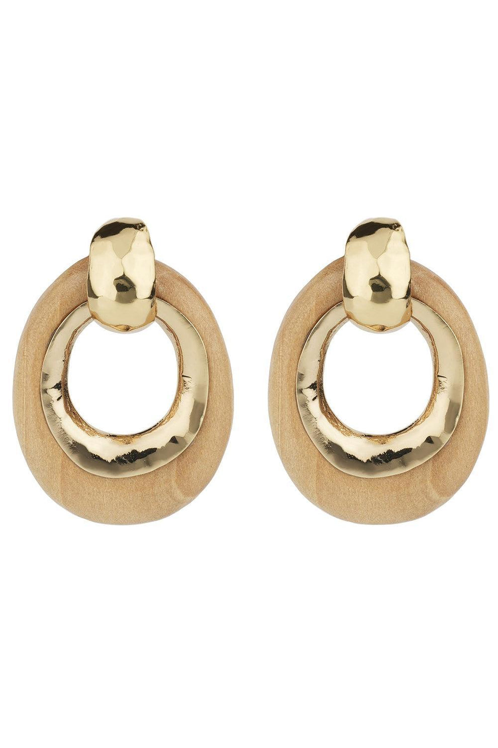 Brown Selva Earrings | GAS BIJOUX – Marissa Collections