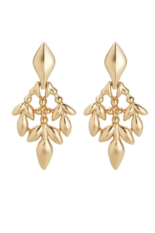 Olea Small Earrings-GOLD-JEWELRYBOUTIQUEEARRING-GAS BIJOUX