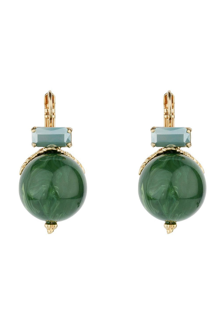 Malachite Turquoise Decalcia Earrings